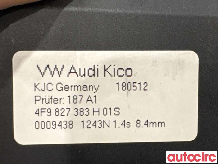 Sentrallås bakluke til Audi A6, Allroad 2012-2014 (Type III, Fase 1) (C7) (C7) (AUDI|NO NUMBER||4F9827383)