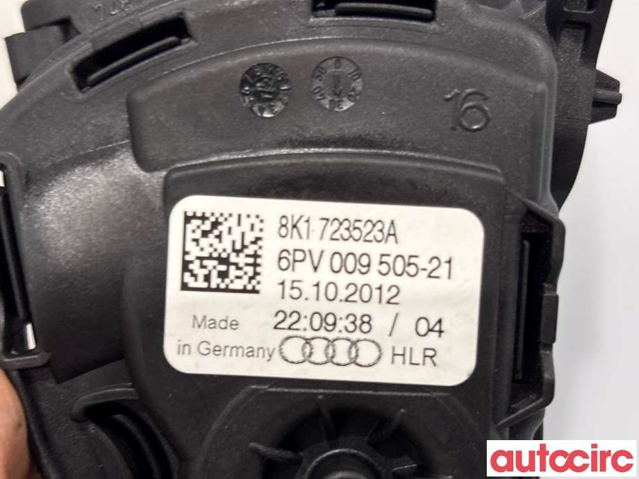 Pedal gass til Audi A6, Allroad 2012-2014 (Type III, Fase 1) (C7) (C7) (AUDI|8K1723523A|6PV009505-21)