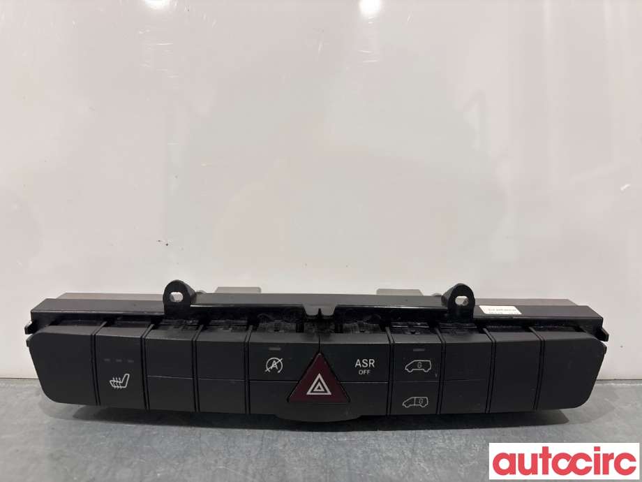 Bryter nødblink til VW Crafter, 2011-2016 (Type I, Fase 2) (VOLKSWAGEN|2E0998851B)