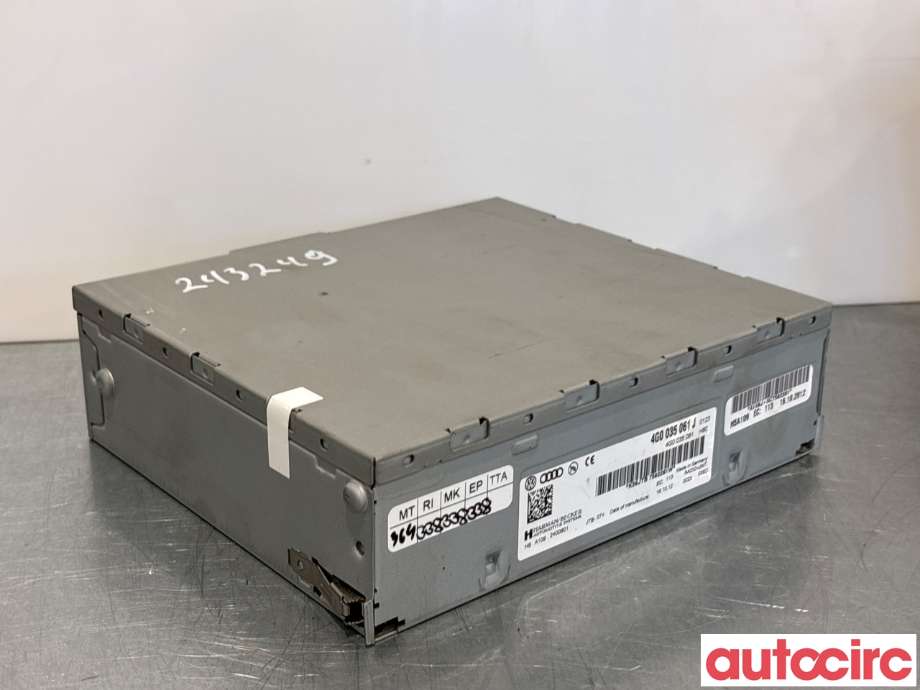 Bilstereo til Audi A6, Allroad 2012-2014 (Type III, Fase 1) (C7) (C7) (AUDI|4G0035061J|)