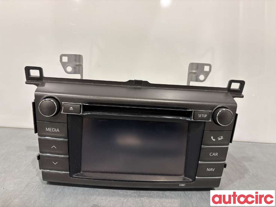 Bilstereo navigasjon til Toyota RAV4, 2013-2015 (Type IV, Fase 1)  (TOYOTA|8614042070)