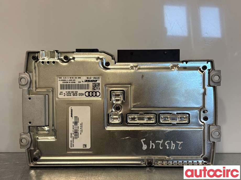 Bilstereo forsterker til Audi A6, Allroad 2012-2014 (Type III, Fase 1) (C7) (C7) (AUDI|4G0035223C|322260-0110)