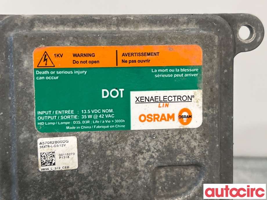 Styreenhet xenon/ballast til Opel Mokka 2012-2016 (Type I, Fase 1)  (OPEL|95161308|)