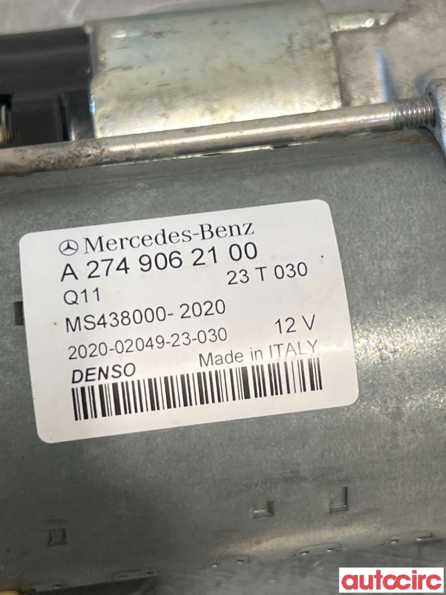 Starter til Mercedes C-Klasse 2014-2018 (Fase 1) (W205) (W205) (MERCEDES|A2749062100|MS438000-2020)