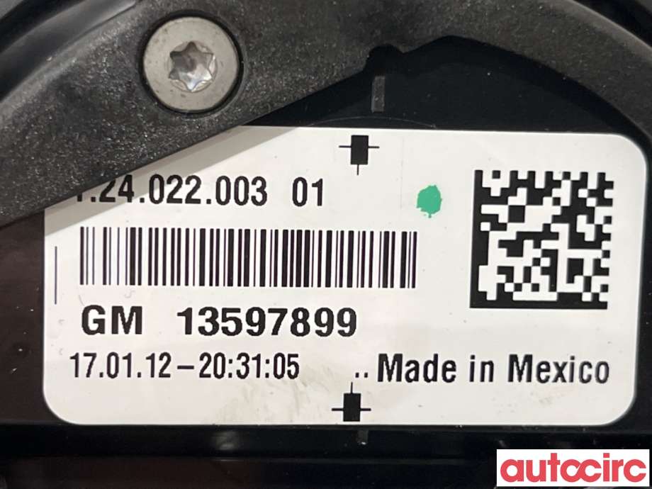 Sirkulasjonspumpe til Opel Ampera-e 2017-->> (Type II)  (OPEL|13597899|)