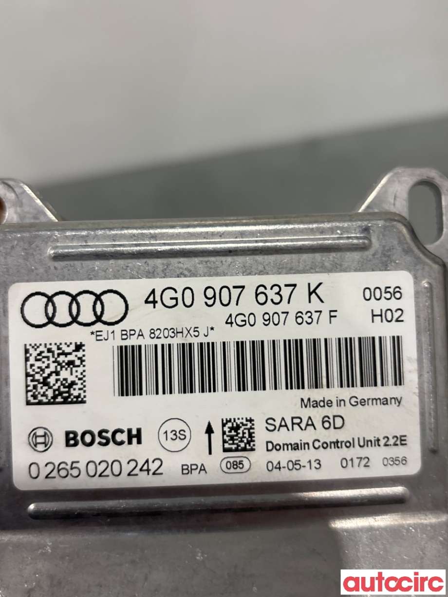 Styreenhet diverse til Audi A6 2011-2014 (Type IV, Fase 1) (C7) (C7) (AUDI|4G0907637K|)