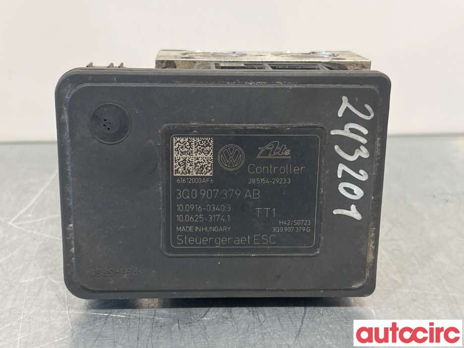 ABS sentral til Škoda Superb 2015-->> (Type III) (SKODA|3Q0907379AB|100220-06724|3Q0614517AB)