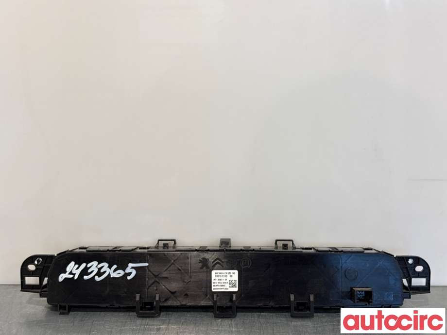 Varmeapparat betjening til Toyota Proace 2016-->> (Type II)  (TOYOTA|SU001B2019||98340419ZD)