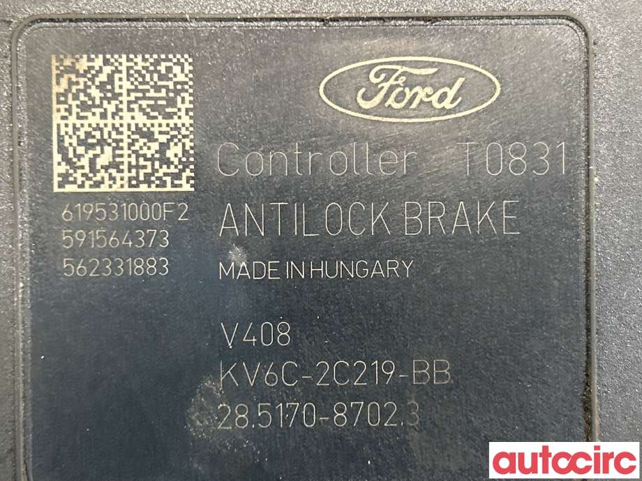 ABS sentral til Ford Transit Connect 2018-->> Type II, Fase 2  (FORD|2443110|KV6C-2B373-TC|KV6C-2B373-BB)