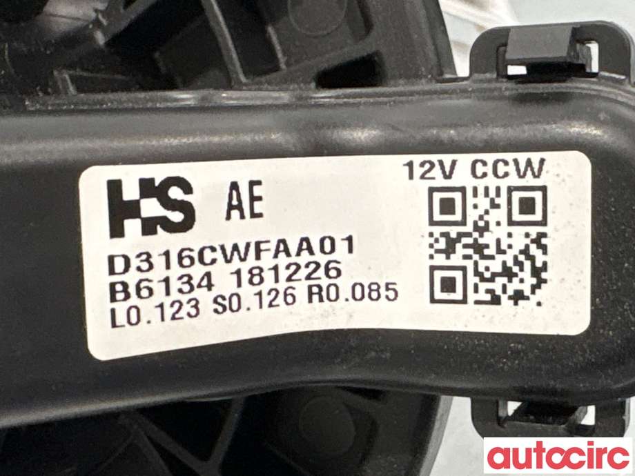 Varmeapparat motor til Kia Niro 2016-2021  (KIA|97113G2000|)