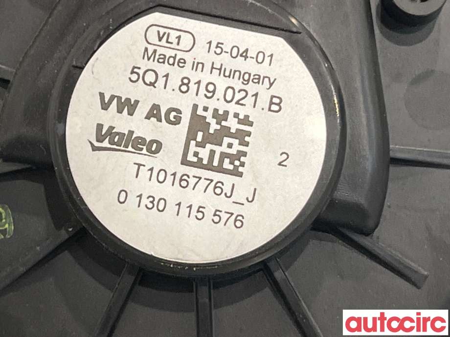 Varmeapparat motor til VW e-Golf 2014-2017 (Fase 1)  (VOLKSWAGEN|5Q1819021B)