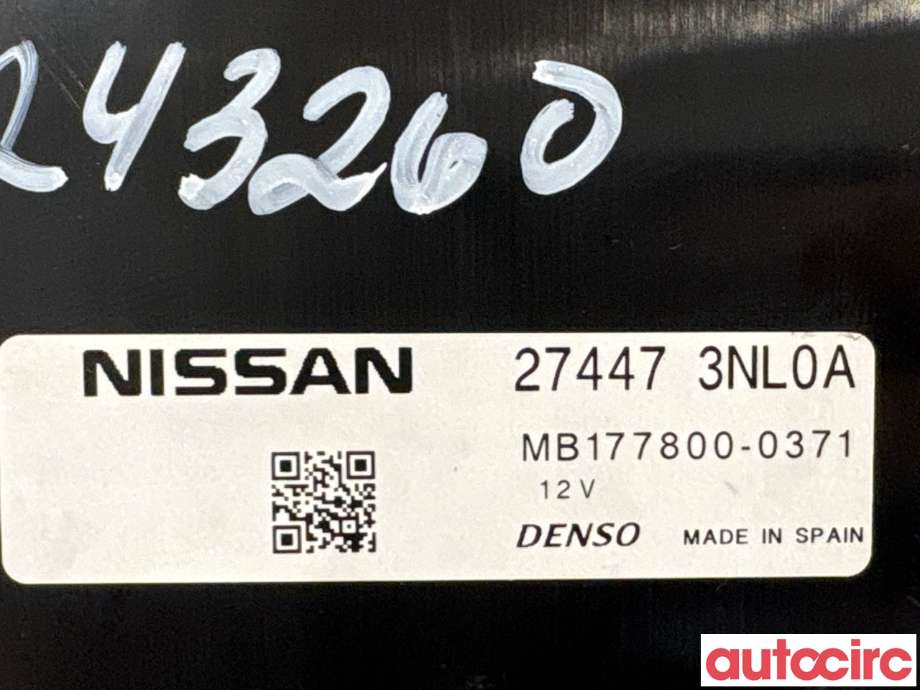 Styreenhet klima/aircondition til Nissan Leaf 2018-->> (Type II) (NISSAN|274473NL0A|MB177800-0371)
