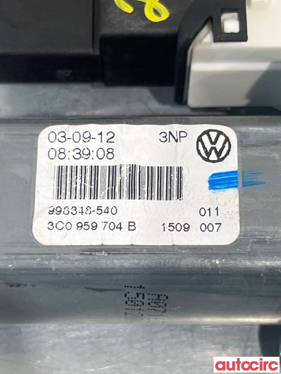 Ruteheis høyre bak til VW Golf VI 2008-2012  (VOLKSWAGEN|3C0959704B|)