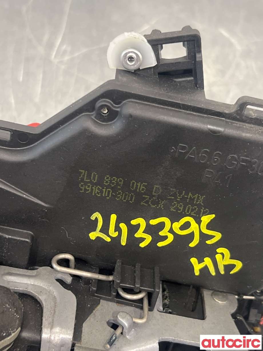 Låsekasse høyre bak til VW Golf VI 2008-2012  (VOLKSWAGEN|7L0839016D|)