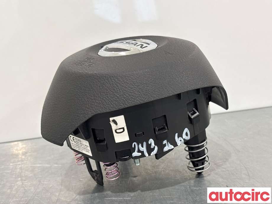 Airbag rattpute til Nissan Leaf 2018-->> (Type II) (NISSAN|K85105SH0A||K85105SH1A)