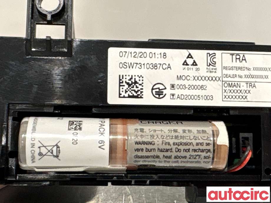 Styreenhet diverse til Toyota Proace 2016-->> (Type II)  (TOYOTA|SU001B2469||SU001B4385)