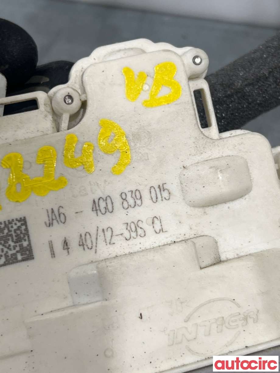 Låsekasse venstre bak til Audi A6, Allroad 2012-2014 (Type III, Fase 1) (C7) (C7) (AUDI|4G0839015|)