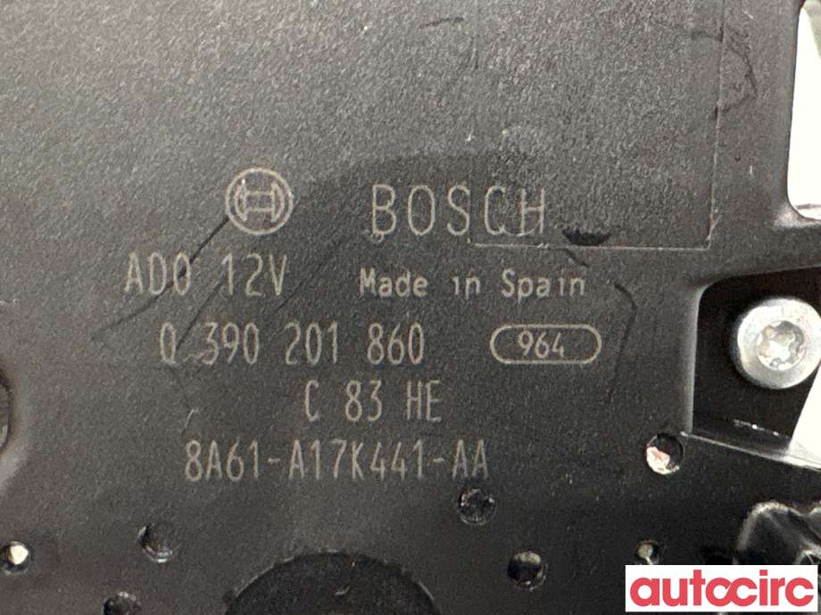 Viskermotor bakrute til Ford Fiesta 2008-2012 (Type VI, Fase 1)  (FORD|1774291|0390201860|8A61-A17K441-AA)