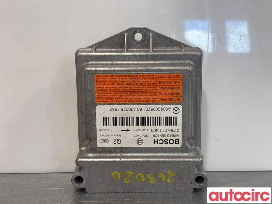 Airbag elektronikk til VW Crafter, 2011-2016 (Type I, Fase 2) (VOLKSWAGEN|2E0959655A)