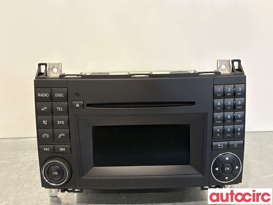 Bilstereo til VW Crafter 2011-2016 (Type I, Fase 2) (VOLKSWAGEN|2E0057158K|MF2920|9068201889)