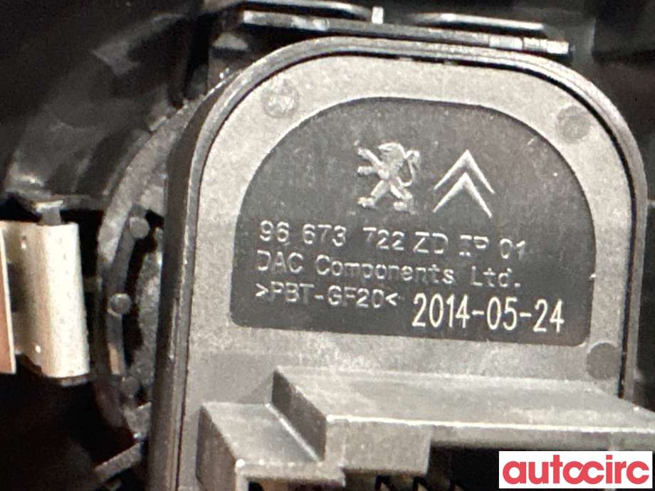Bryter speil til Citroën C4, Cactus 2014-2017 (Fase 1)  (CITROEN|96673722ZD|)