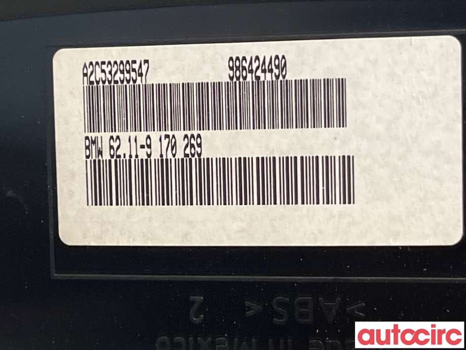 Instrumentpanel til BMW X5 2007-2013 (E70) (E70) (BMW|62109236818)