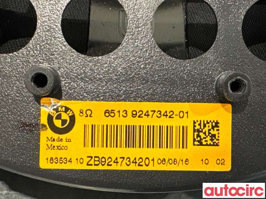 Bilstereo høyttaler til BMW X5 2013-2018 (F15) (F15) (BMW|65139286368||65139247342)