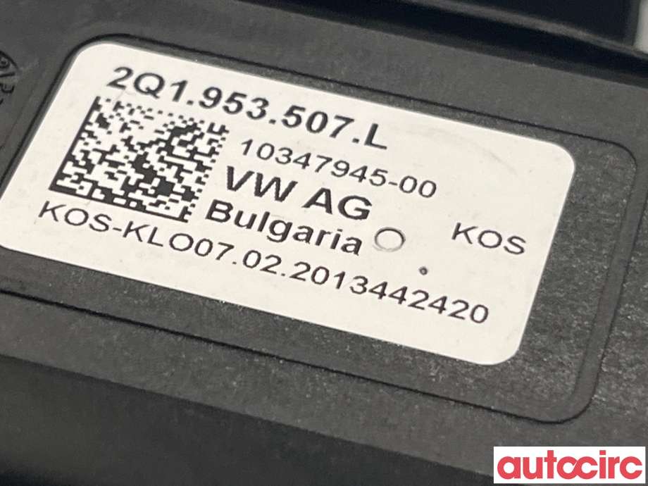 Bryter combi til VW T-Cross 2019-->>  (VOLKSWAGEN|2Q0953513)