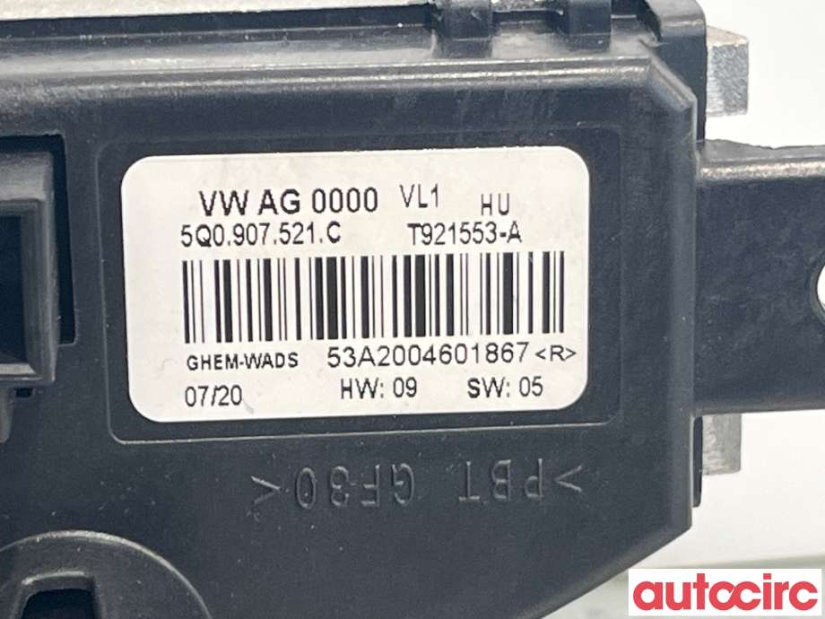 Varmeapparat motstand til VW T-Cross 2019-->>  (VOLKSWAGEN|5WA907521)