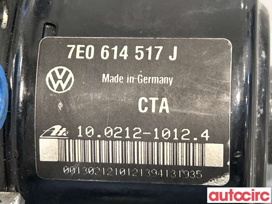 ABS sentral til VW Transporter / Caravelle 2009-2015 (Fase 2) (T5) (T5) (VOLKSWAGEN|7E0614517J|100212-10124)