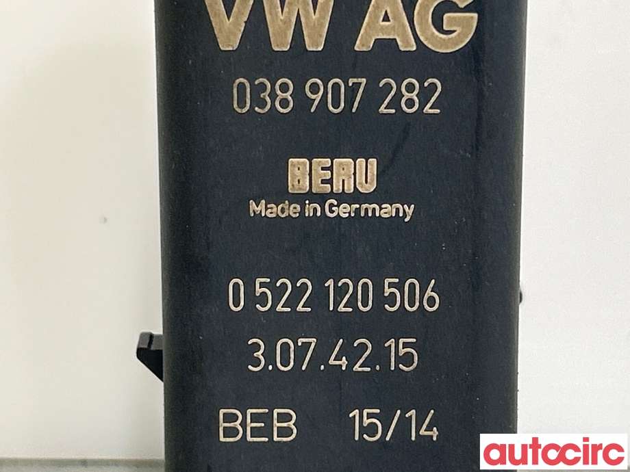 Rele gløde til VW Transporter / Caravelle 2009-2015 (Fase 2) (T5) (T5) (VOLKSWAGEN|04L907283|0522120506|038907282)