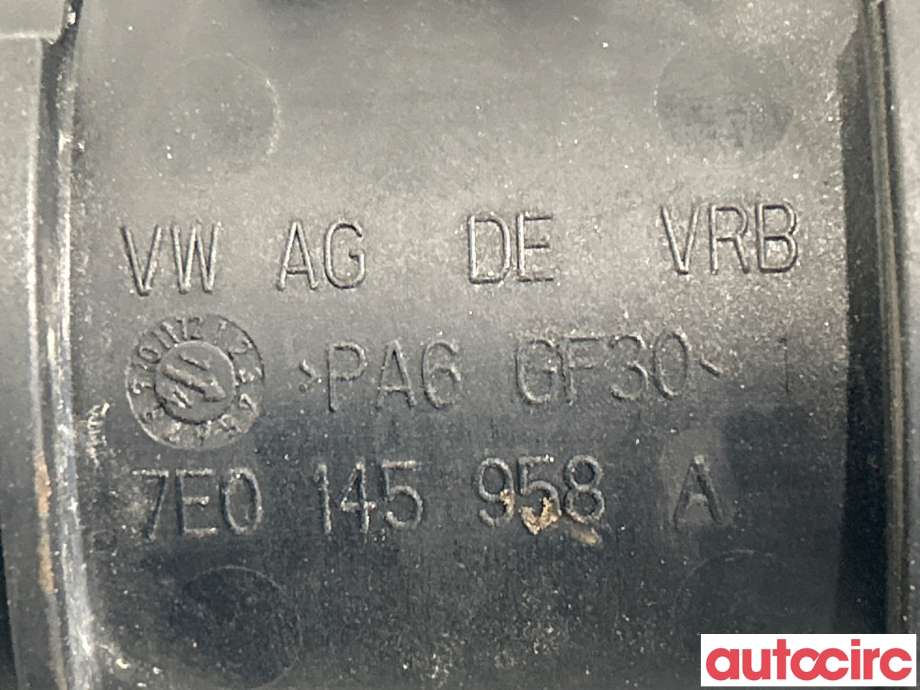 Luftmengde/luftmassemåler til VW Transporter / Caravelle 2009-2015 (Fase 2) (T5) (T5) (VOLKSWAGEN|03G906051E|0281002977|7E0145958A)
