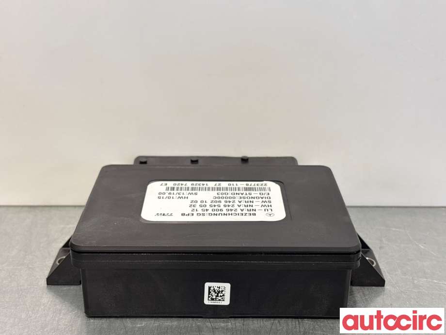 Styreenhet elektrisk parkbrems (EPB - Electric Parking Brake) til Mercedes A-Klasse 2012-2018 (W176) (W176) (MERCEDES|A2469004512|223778-110|A2469003417)
