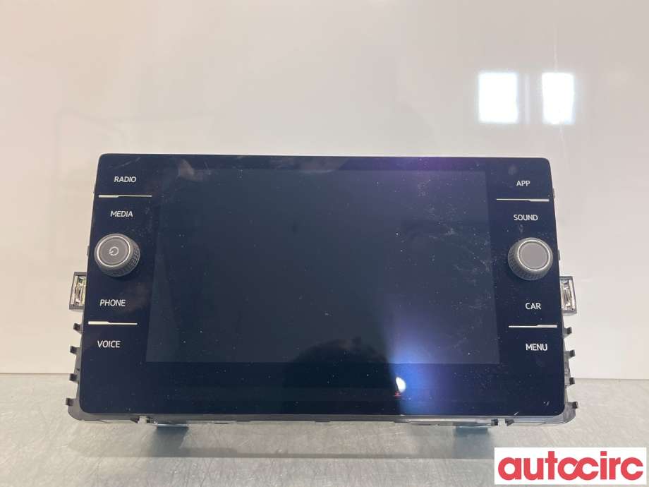 Multimedia display (MCU - Media Controller Unit) til VW T-Cross, 2019-->>  (VOLKSWAGEN|5G6919605A)