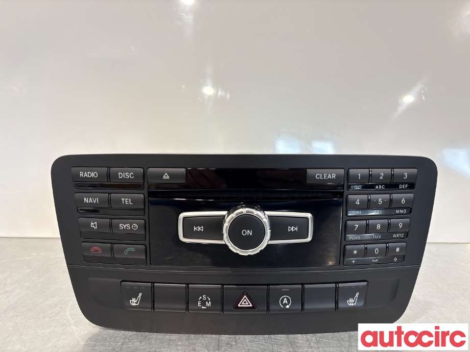 Bilstereo navigasjon til Mercedes A-Klasse, 2012-2018 (W176) (W176) (MERCEDES|A2469000816)