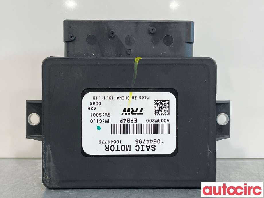 Styreenhet elektrisk parkbrems (EPB - Electric Parking Brake) til MG ZS EV, 2019-2021 (Type I, Fase 1)  (MG|10644795)