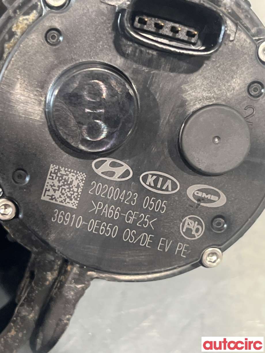 Sirkulasjonspumpe til Hyundai Kona 2017-2021 (Type I, Fase 1) (HYUNDAI|369100E650||36910-0E650)