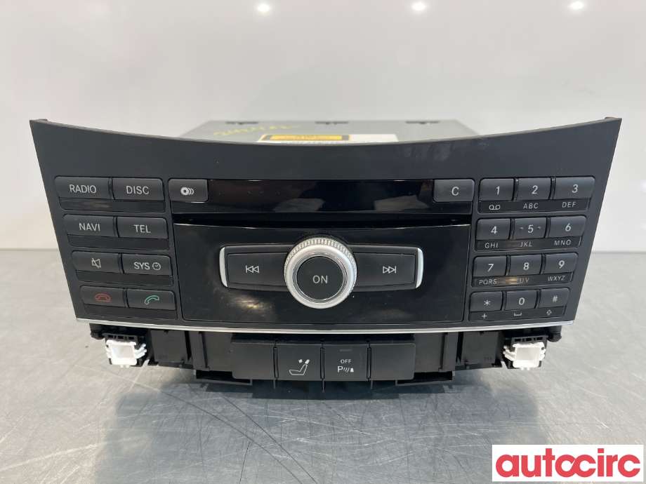 Bilstereo til Mercedes E-Klasse 2009-2013 (Fase 1) (W212) (W212) (MERCEDES|A2129005312|A2129003808)