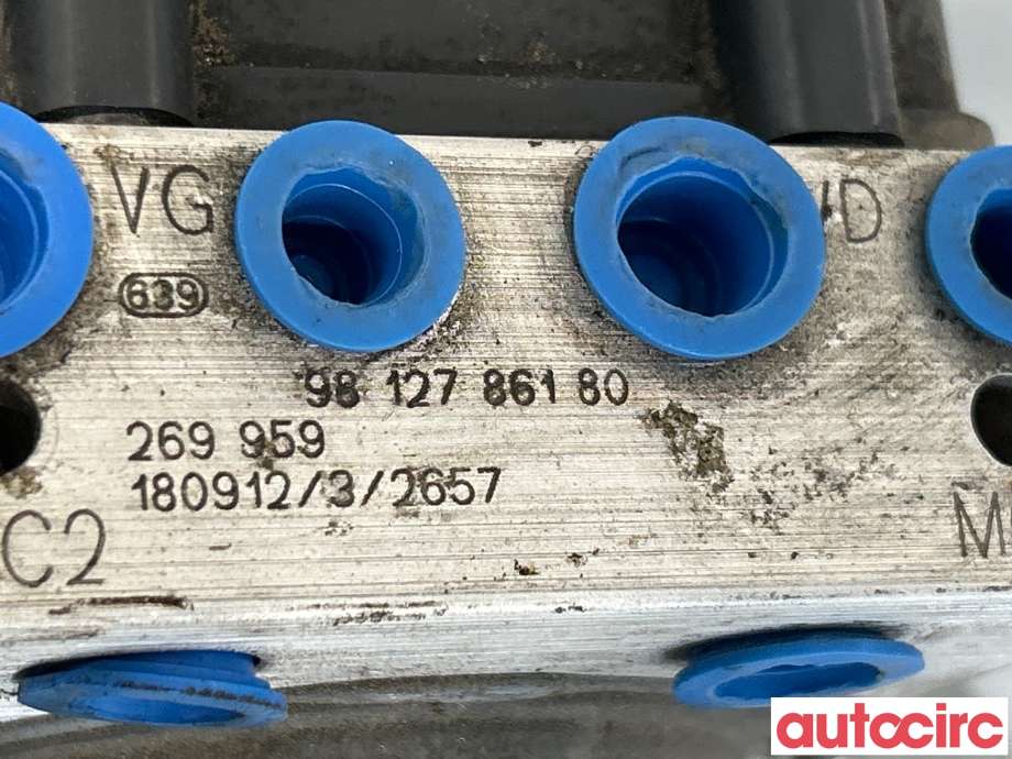 ABS sentral til Peugeot 308 2013-2021 (Type II) (PEUGEOT|1637315980|9812786180|9826694380)