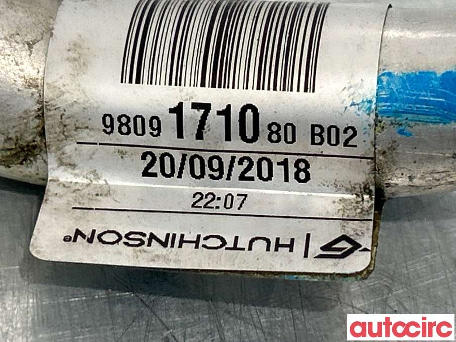 Aircondition rør til Peugeot 308 2013-2021 (Type II)  (PEUGEOT|9809171080|)