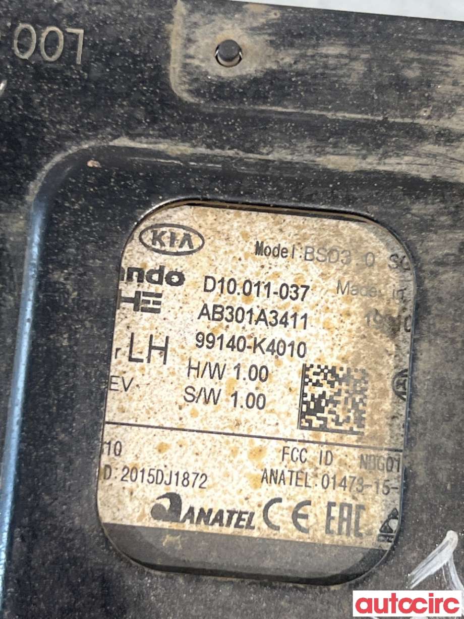 Sensor radar til Hyundai Kona 2017-2021 (Type I, Fase 1)  (HYUNDAI|99150K4010||99140-K4010)
