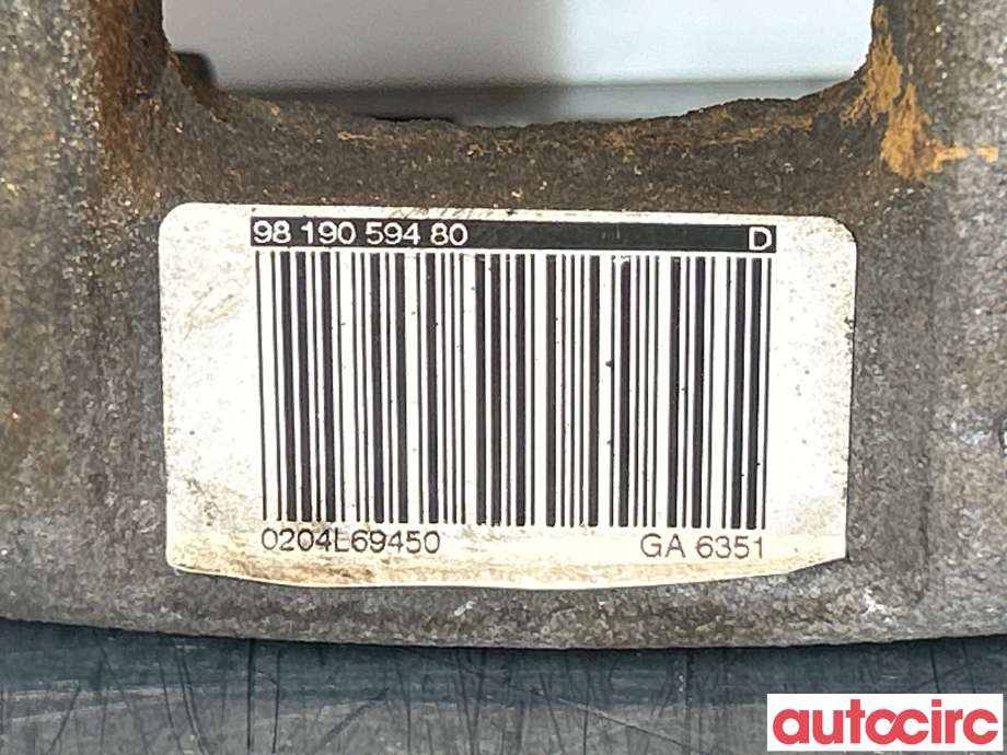 Bremsecaliper høyre bak til Peugeot 308 2013-2021 (Type II)  (PEUGEOT|1608998980||9819059480)