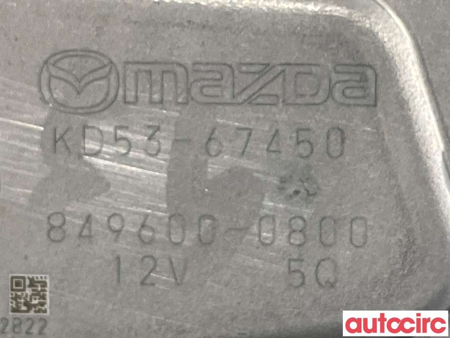 Viskermotor bakrute til Mazda CX-5 2012-2017 (Type I) (MAZDA|KD53-67-450|849600-0800|KD53-67450)