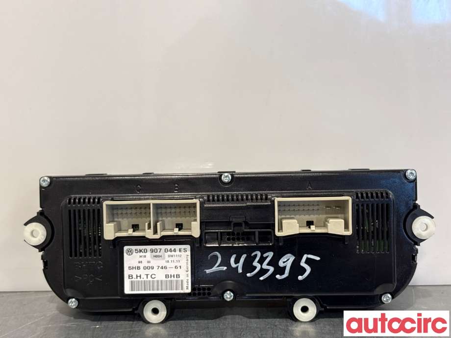 Varmeapparat betjening til VW Golf VI 2008-2012  (VOLKSWAGEN|5K0907044ES|5HB009746-61|5K0907044HB)