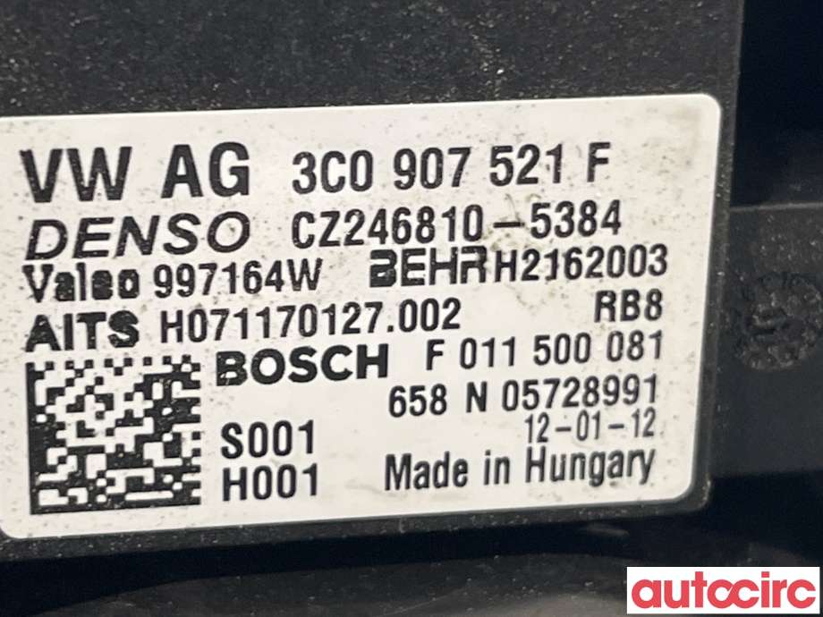 Varmeapparat motor til VW Golf VI 2008-2012  (VOLKSWAGEN|1K1820015L)