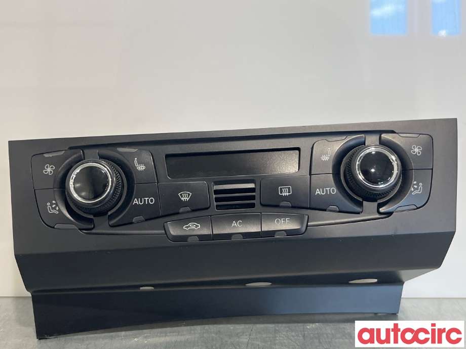 Varmeapparat betjening til Audi A4 2007-2014 (Type IV) (B8) (B8) (AUDI|8T1820043AK|8T1820043AC)