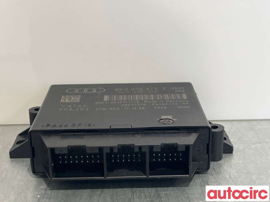 Styreenhet parkering til Audi A4 2007-2014 (Type IV) (B8) (B8) (AUDI|8K0919475T|8K0919475F)