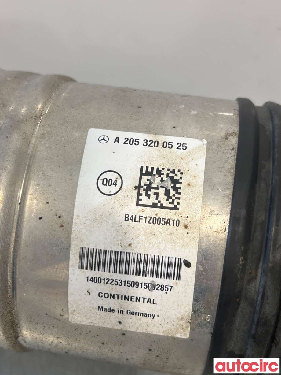Fjær foran nivå luftpute/belg til Mercedes C-Klasse 2014-2018 (Fase 1) (W205) (W205) (MERCEDES|A2053204868||A2053200525)