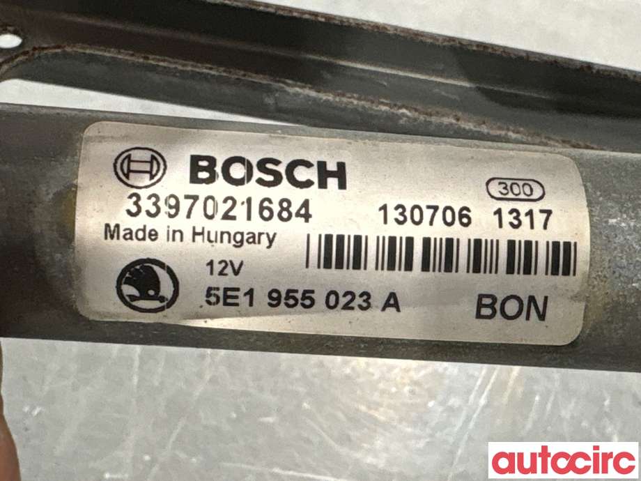 Viskermotor frontrute til Škoda Octavia 2013-2016 (Type III, Fase 1)  (SKODA|5E1955023A|1397220650|5E1955023B)