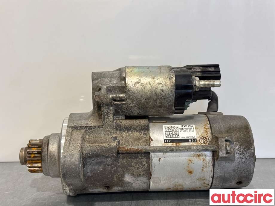 Starter diesel til Škoda Superb 2015-->> (Type III) (SKODA|02E911022CX|438000-0251|02E911024J)